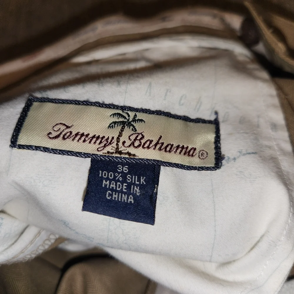 Tommy Bahama Men's Khaki Dress Pants